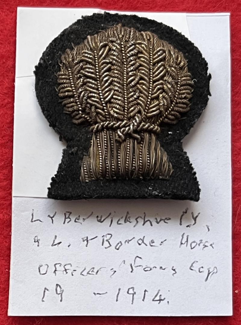 L&BIY Officer's Glengarry Badge