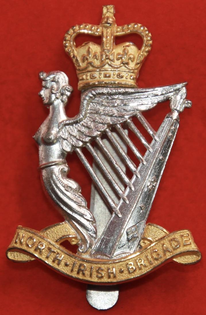 NIB Officer's Caubeen Badge