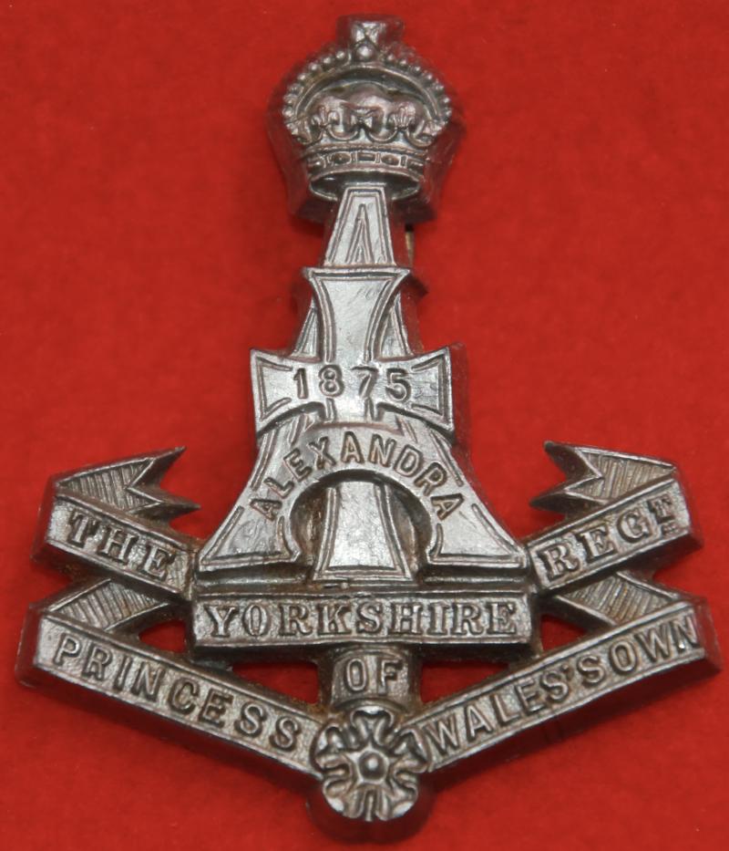 Green Howards Plastic Cap Badge