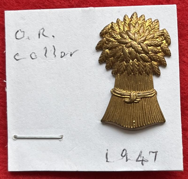 L&BH Collar Badge