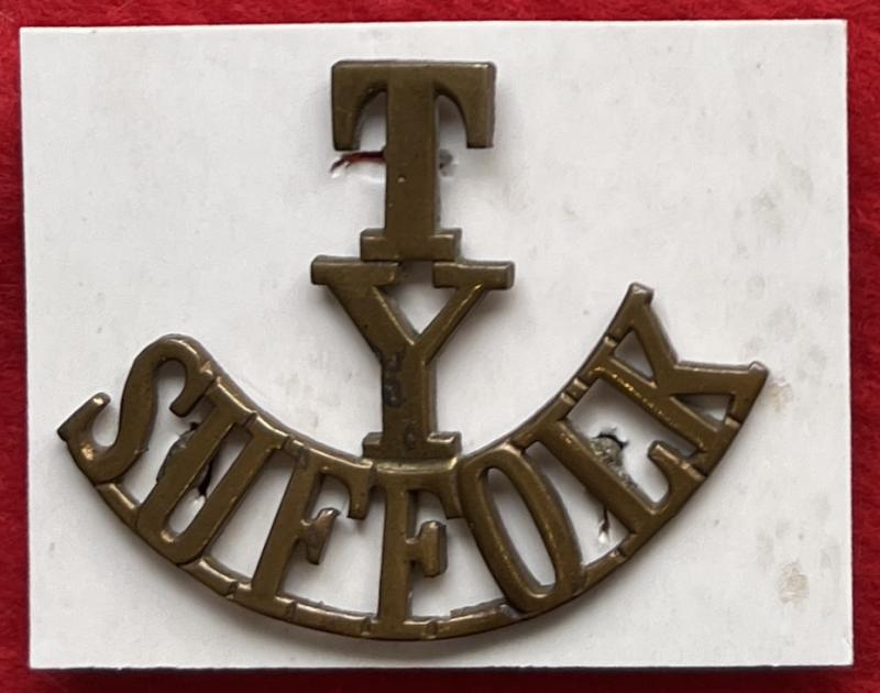 T/Y/Suffolk Shoulder Title