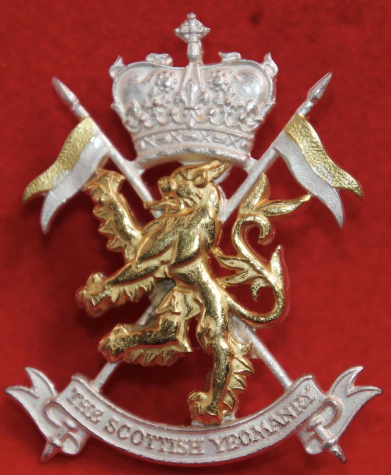Scottish Yeo Glengarry Badge