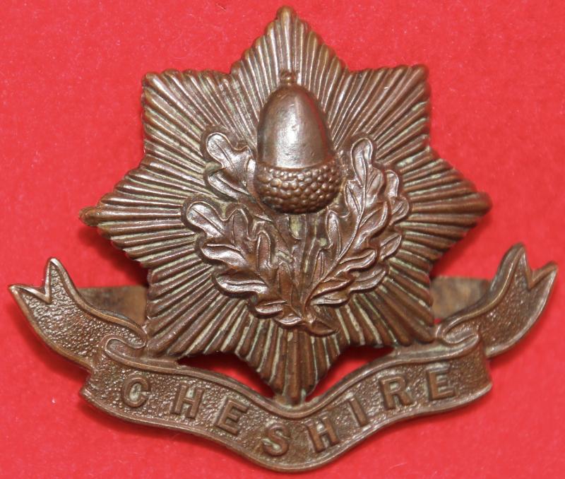 Cheshire Regt OSD Cap Badge