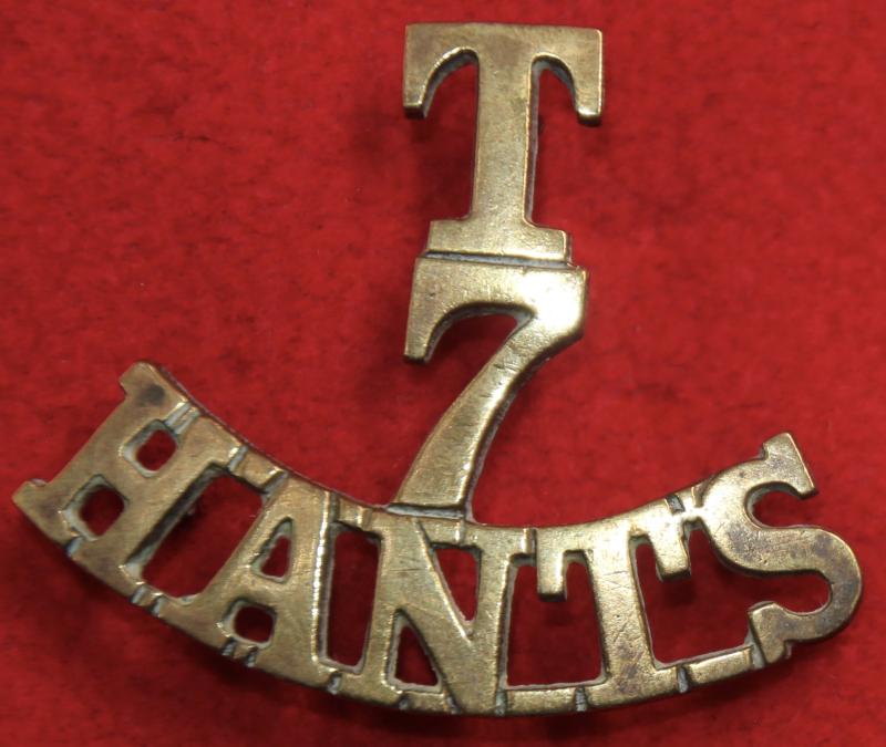 T/7/Hants Shoulder Title
