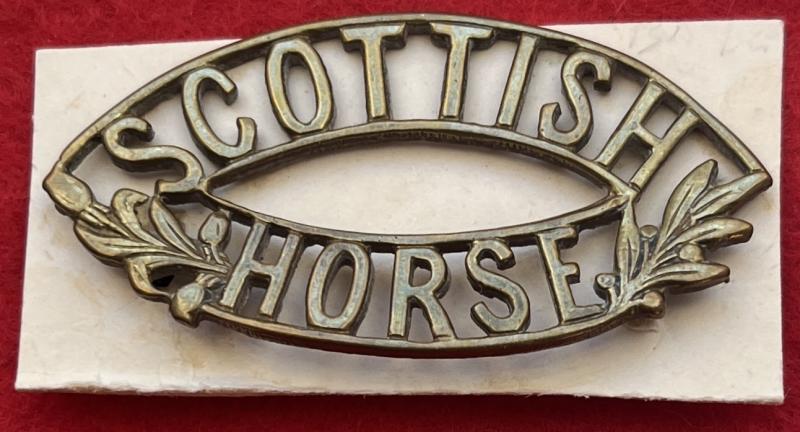Scottish Horse Shoulder Title