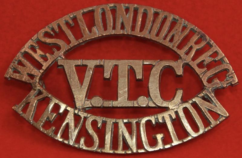Kensington VTC Shoulder Title