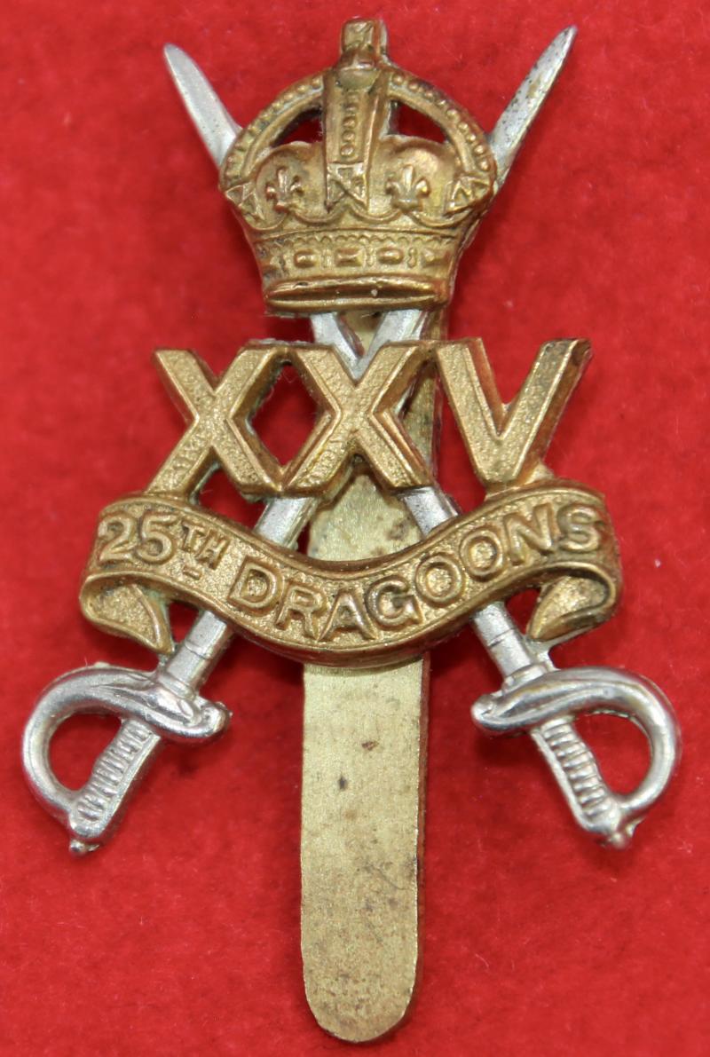 25th Dragoons Cap Badge