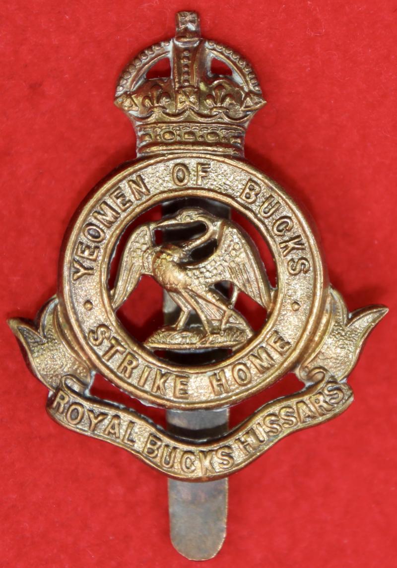 Royal Bucks Hussars Cap Badge