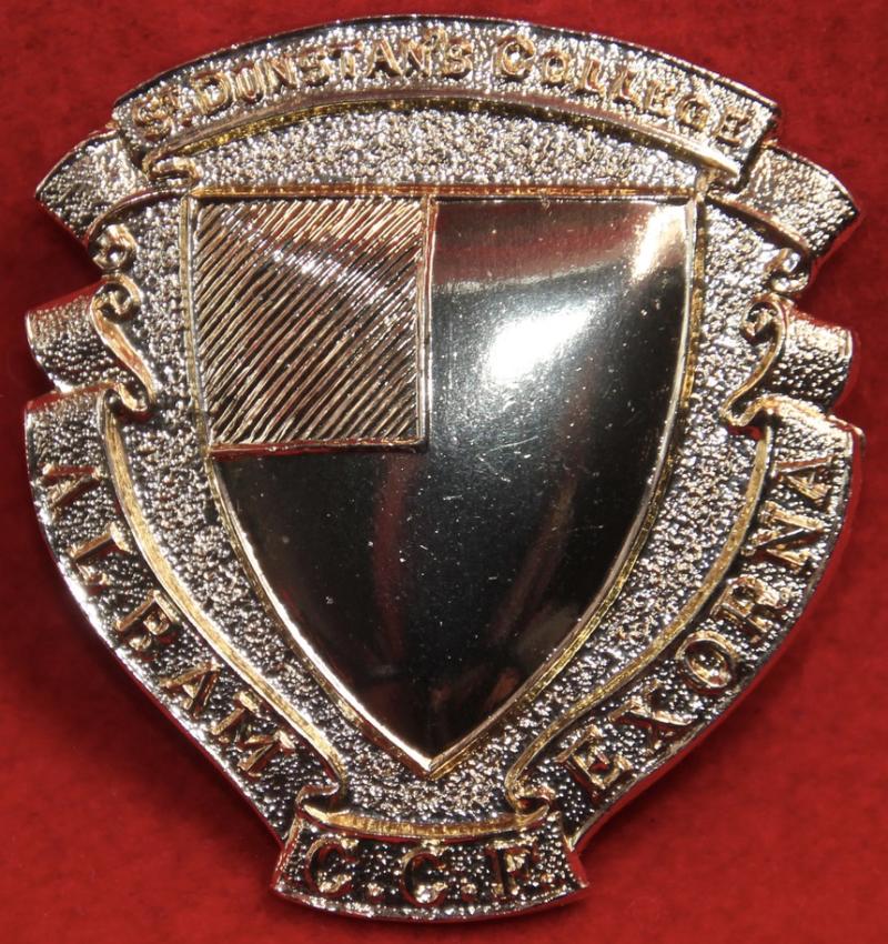 Anodised St Dunstan's CCF Cap Badge