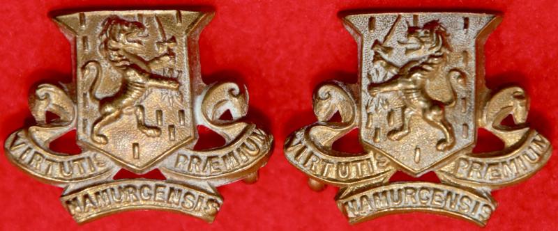 RIR Collar Badges