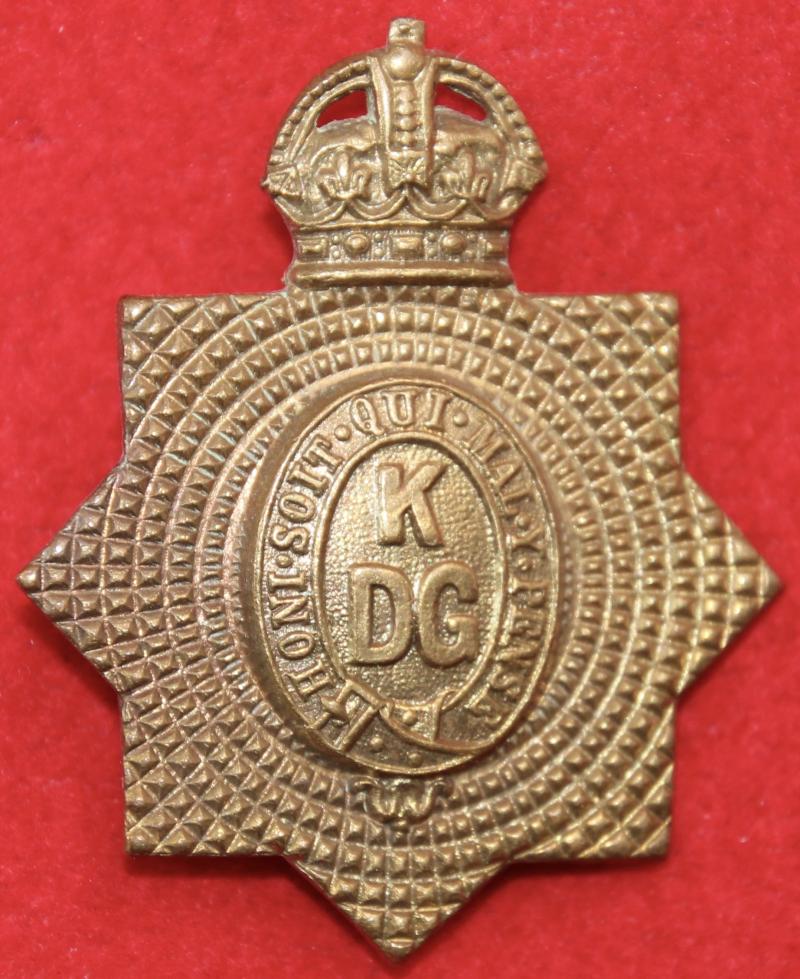 KDG (1916) Cap Badge