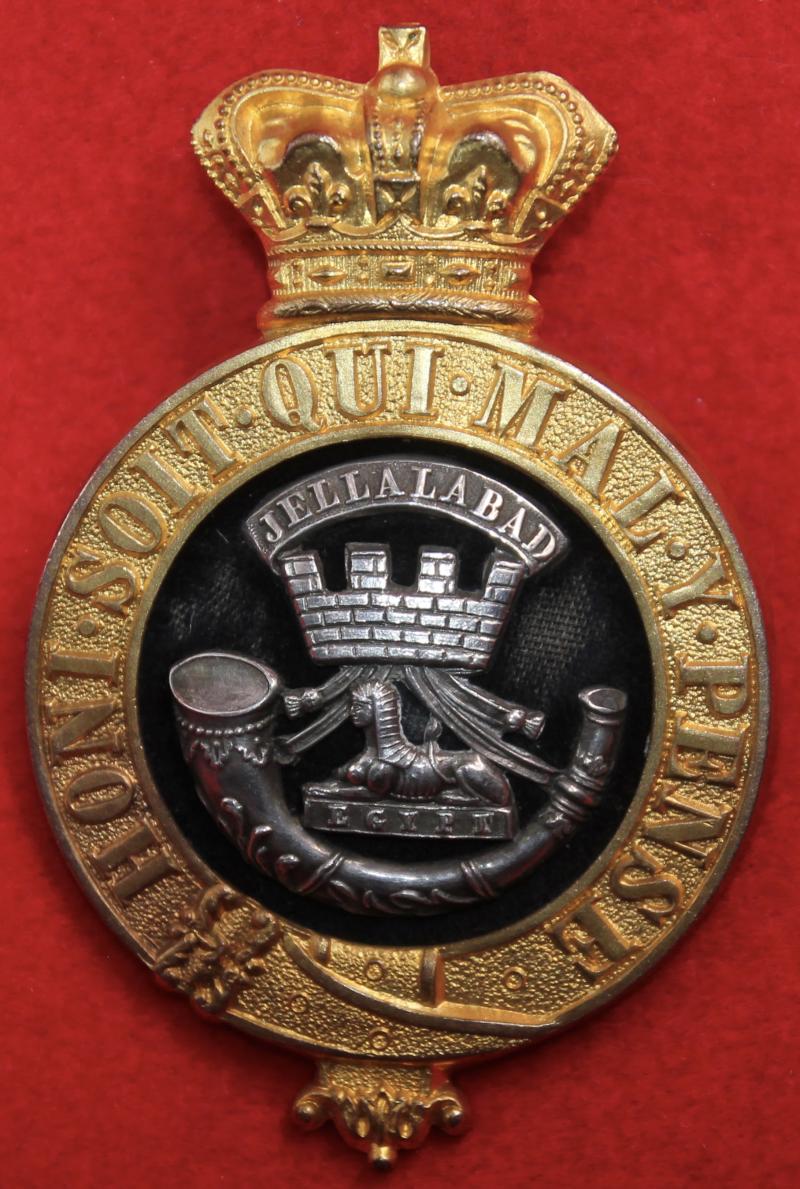SLI Officer's Glengarry Badge