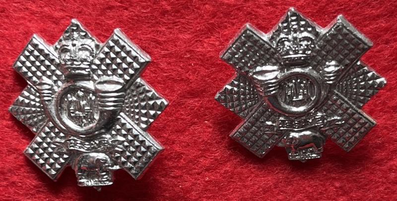 Anodised HLI Collar Badges
