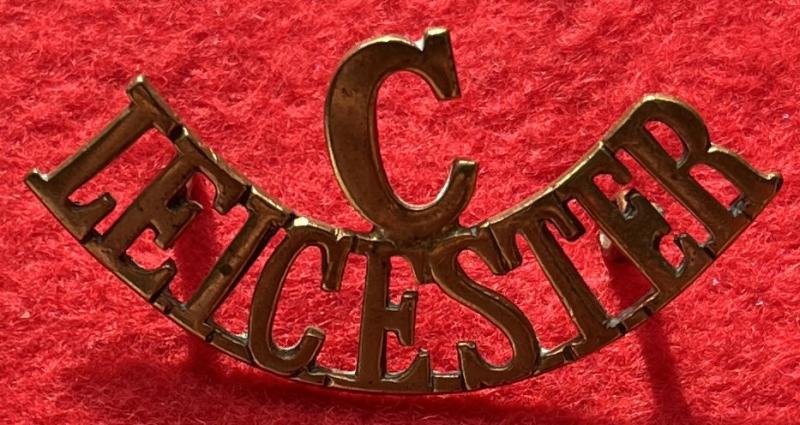 C/Leicester Shoulder Title