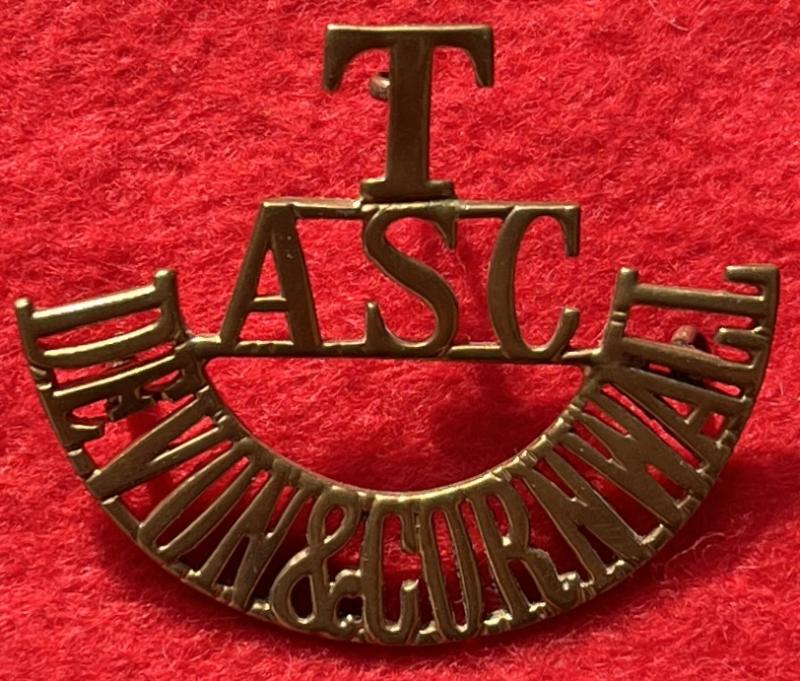 T/ASC/Devon & Cornwall Shoulder Title