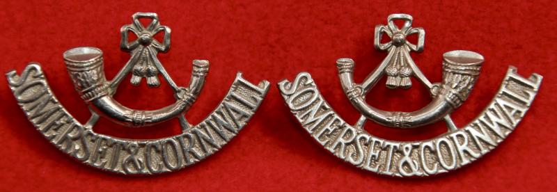 Bugle/Somerset & Cornwall Shoulder Titles