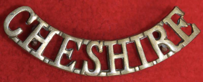 Cheshire Regt Shoulder Title