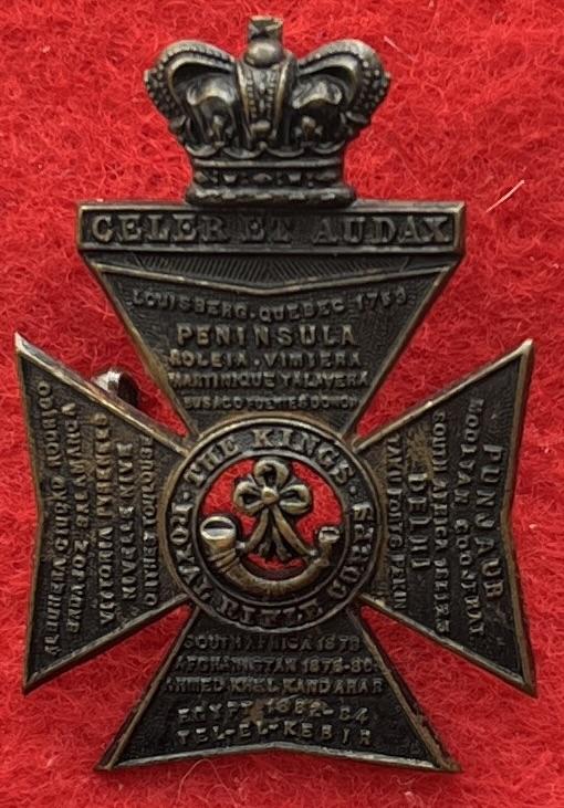 Victorian KRRC Cap Badge