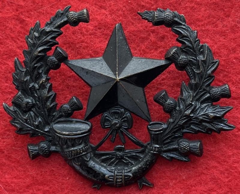 Cameronians Glengarry Badge