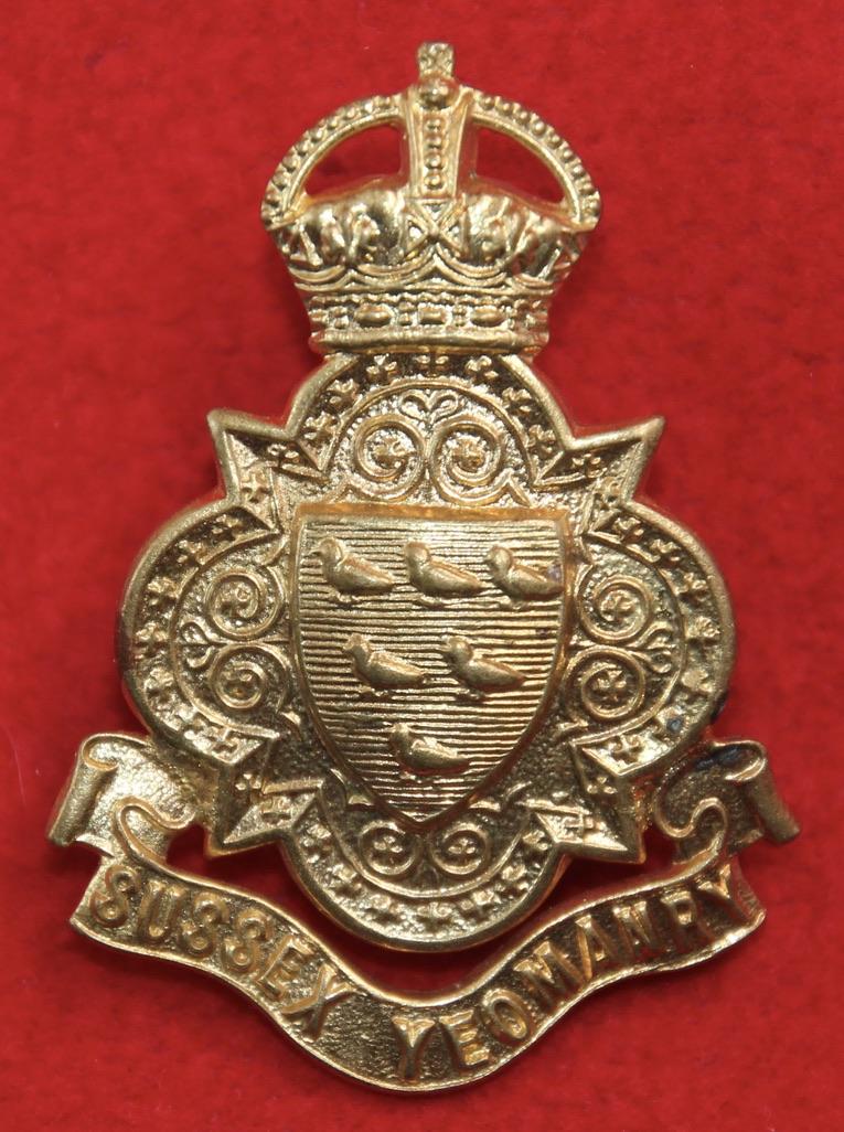 Sussex Yeomanry Cap Badge