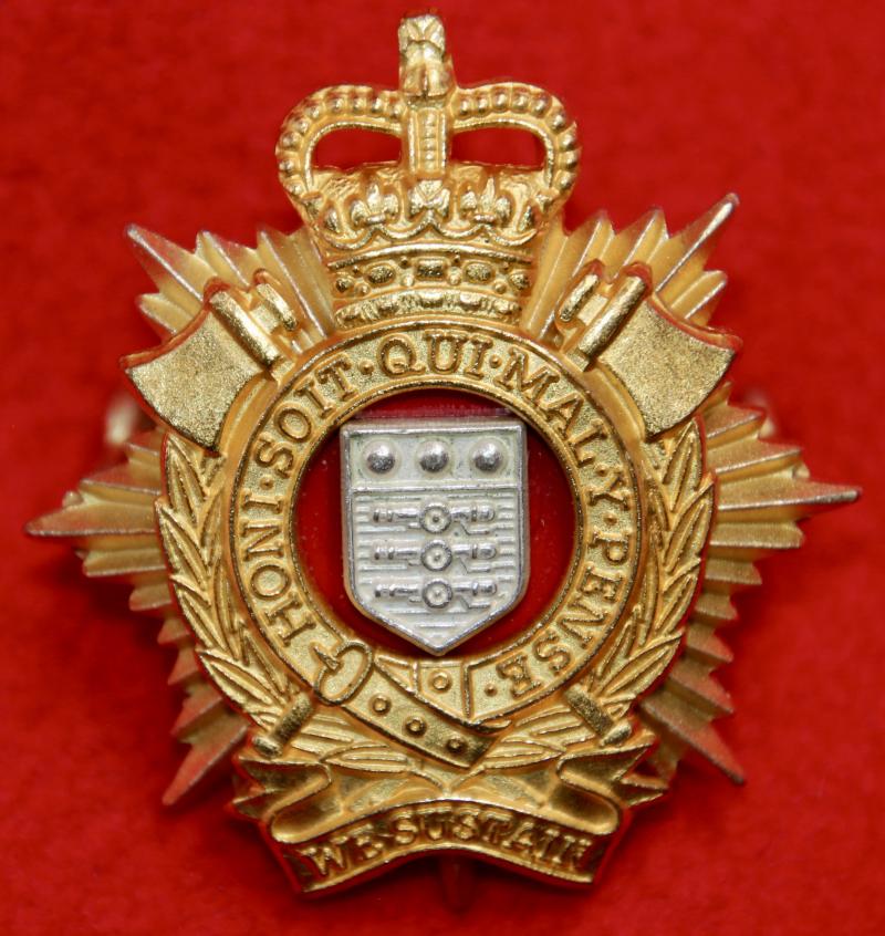 RLC Officer's Cap Badge