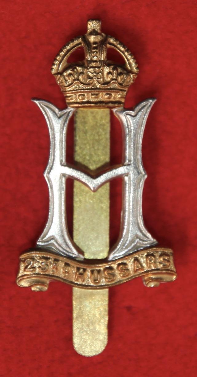 23rd Hussars Cap Badge