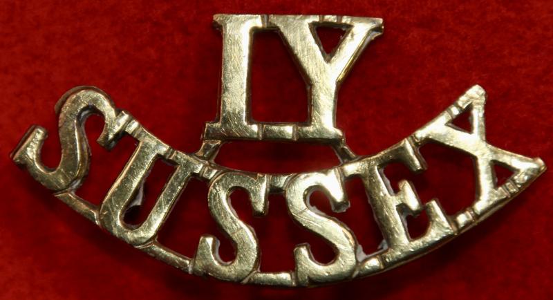 IY/Sussex Shoulder Title