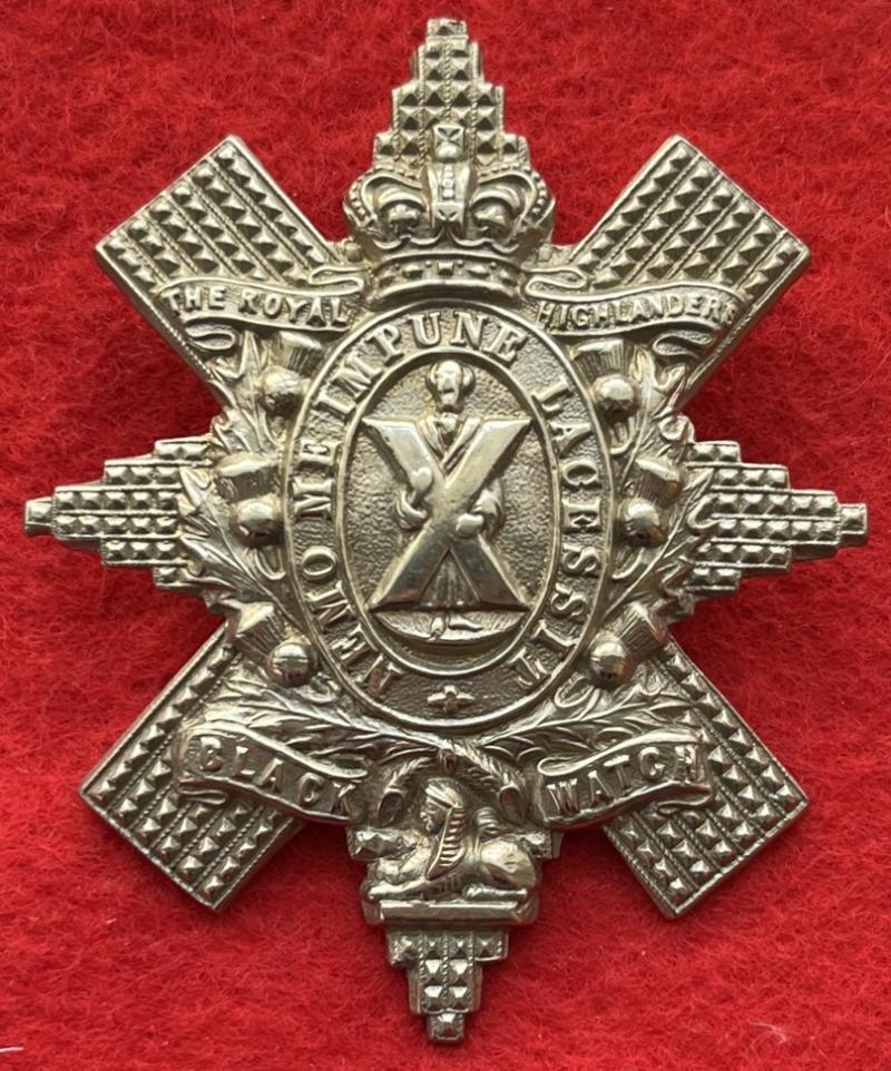 Victorian Black Watch Glengarry Badge