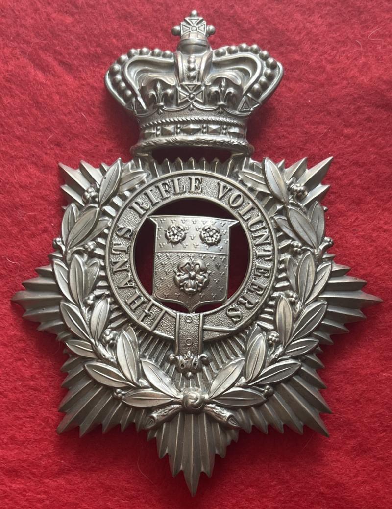Hants RV Helmet Plate