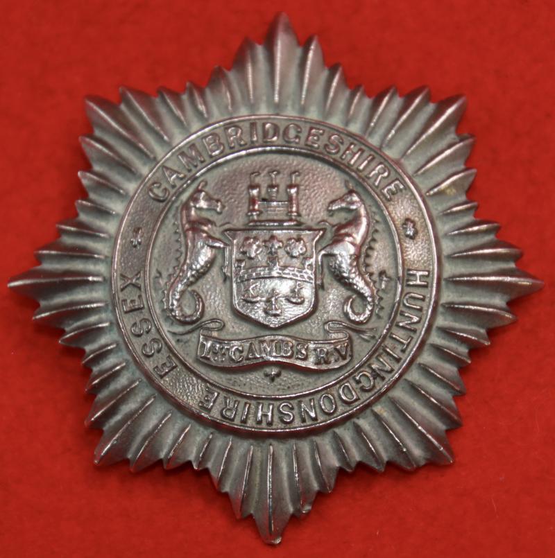 1st Cambs RV Cap Badge
