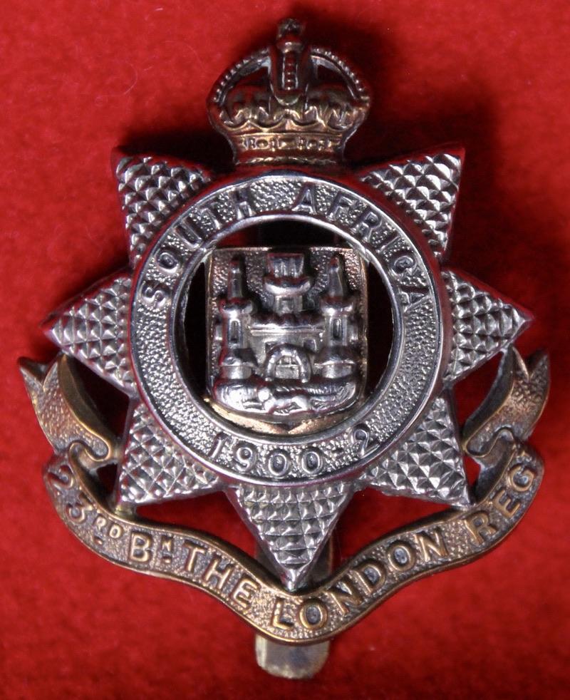 23rd London Cap Badge