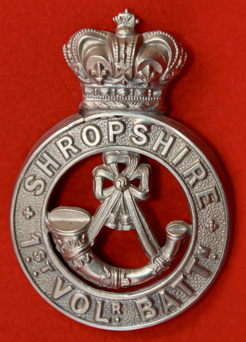 1VB Shropshire Glengarry Badge