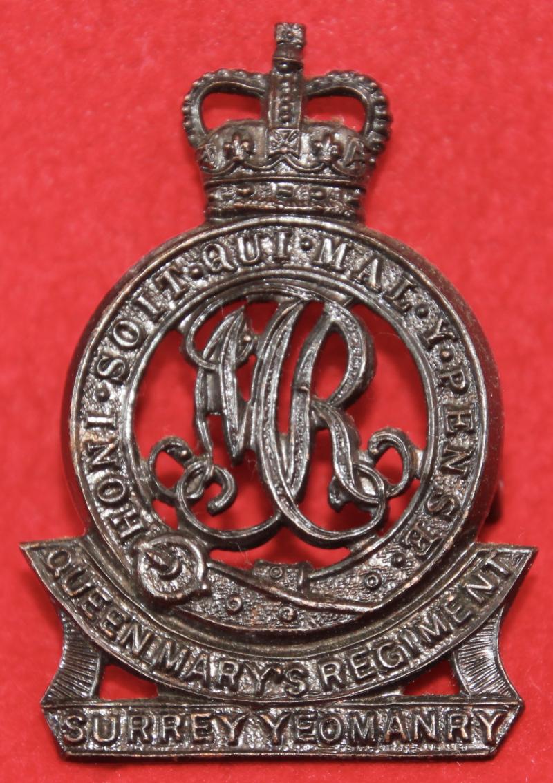 Surrey Yeomanry Cap Badge