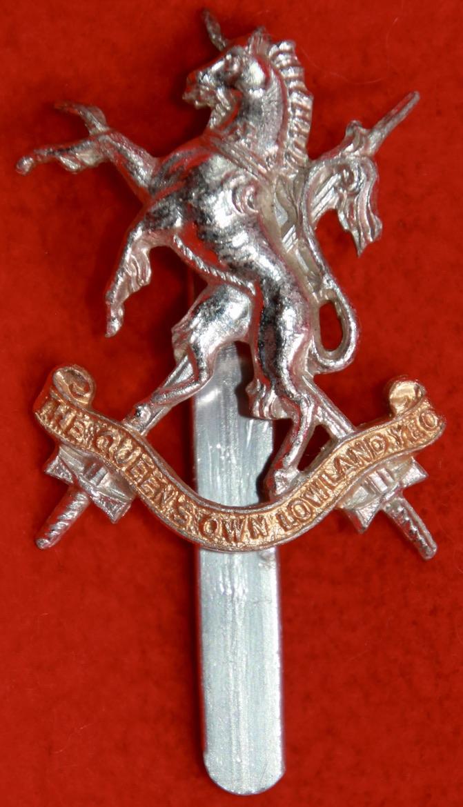 Anodised Lowland Yeomanry Glengarry Badge