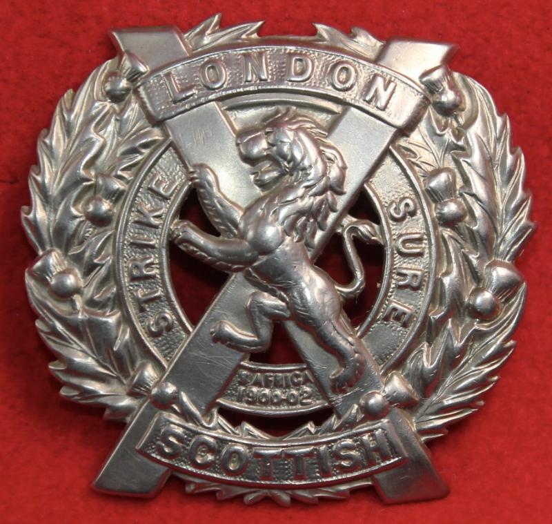 London Scottish Glengarry Badge