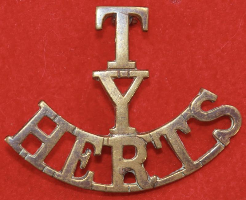 T/Y/Herts Shoulder Title