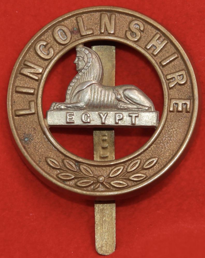 Lincs Regt Puggaree Badge