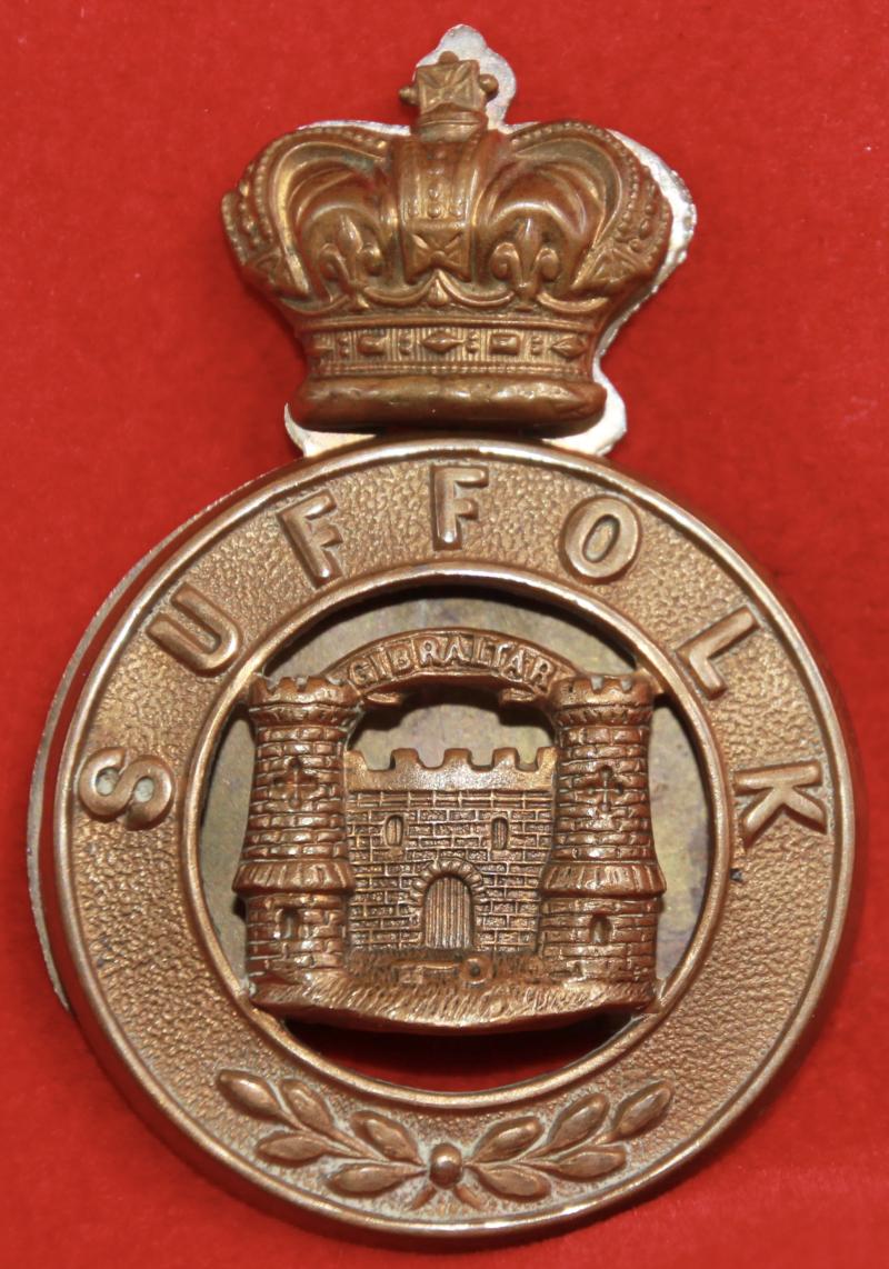 Suffolk Regt Glengarry Badge