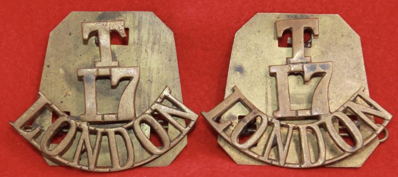 T/17/London Shoulder Titles
