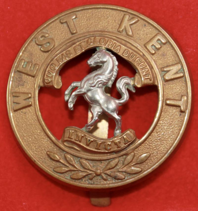 West Kent Puggaree Badge