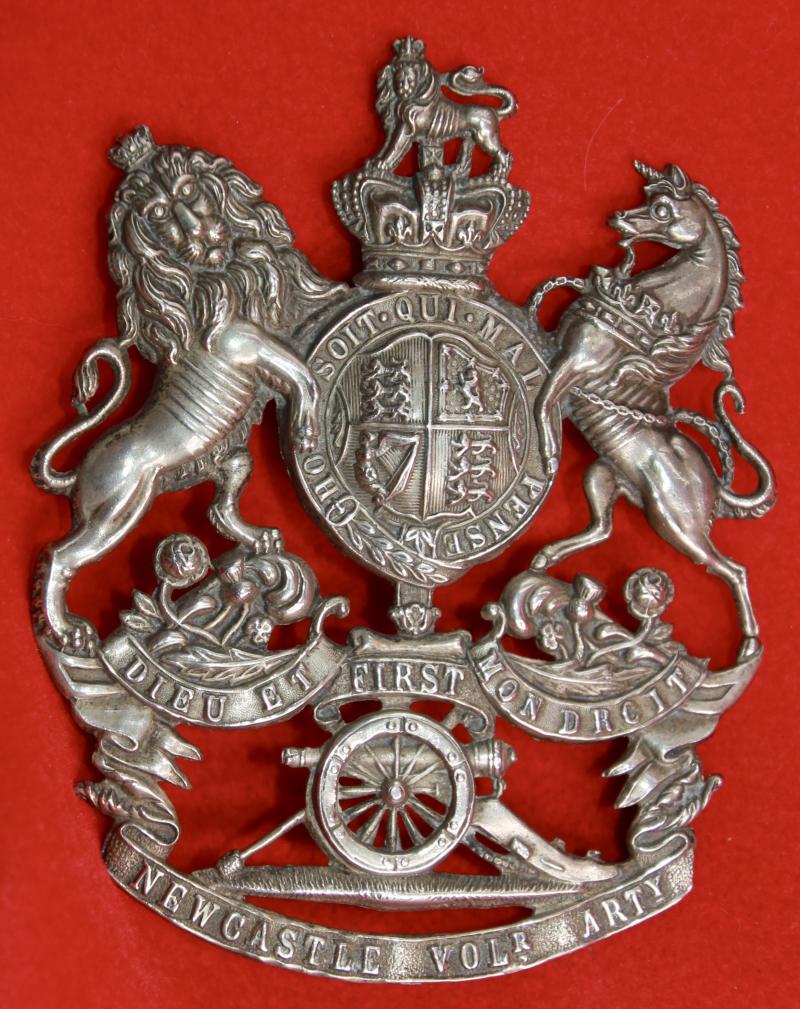 1st Newcastle Artillery Vols Sabretache Badge