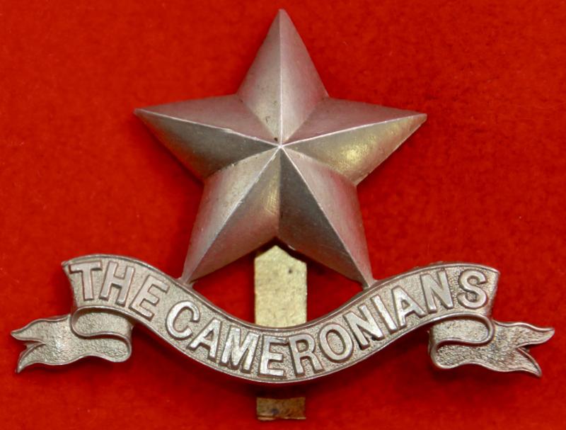 Cameronians Piper's Badge