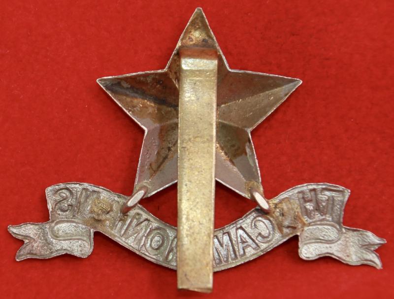 Cameronians Piper's Badge