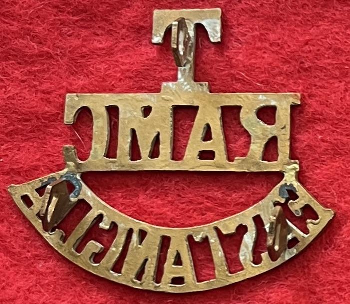 T/RAMC/East Anglia Shoulder Title