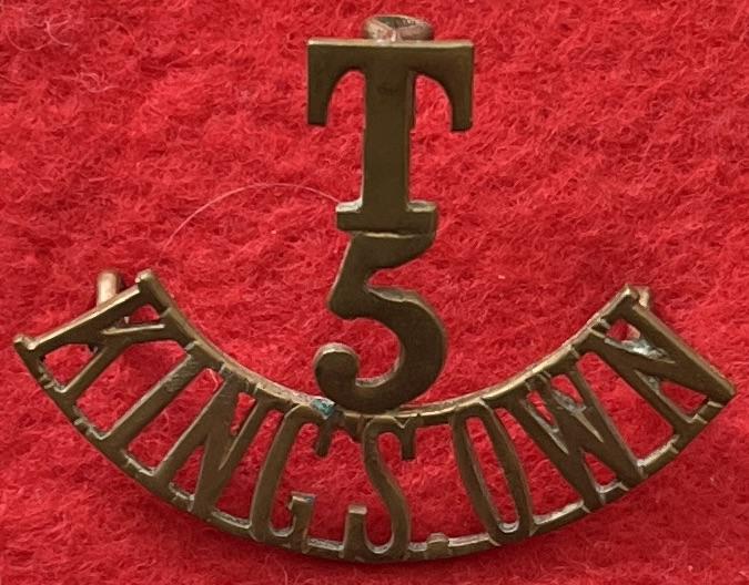 T/5/King's Own Shoulder Title