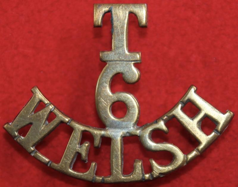 T/6/Welsh Shoulder Title