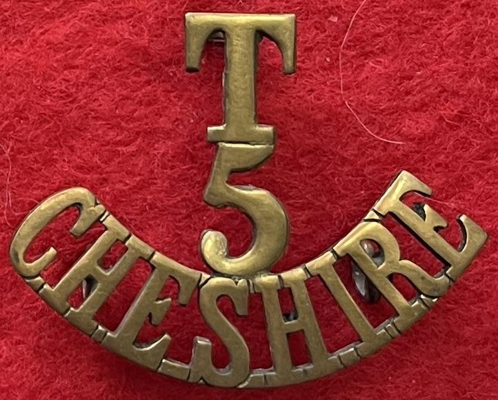 T/5/Cheshire Shoulder Title