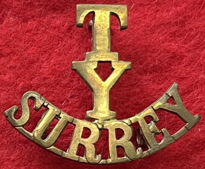 T/Y/Surrey Shoulder Title