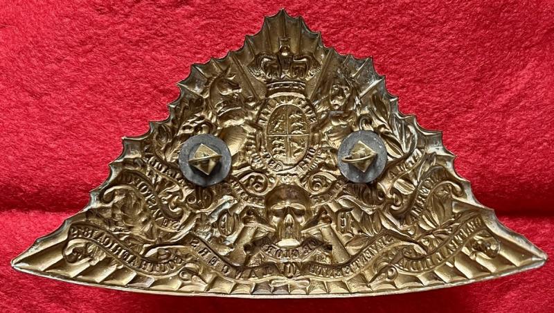 Victorian 17th Lancers Czapka Płate