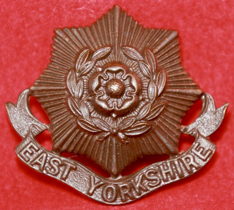 E Yorks OSD Cap Badge